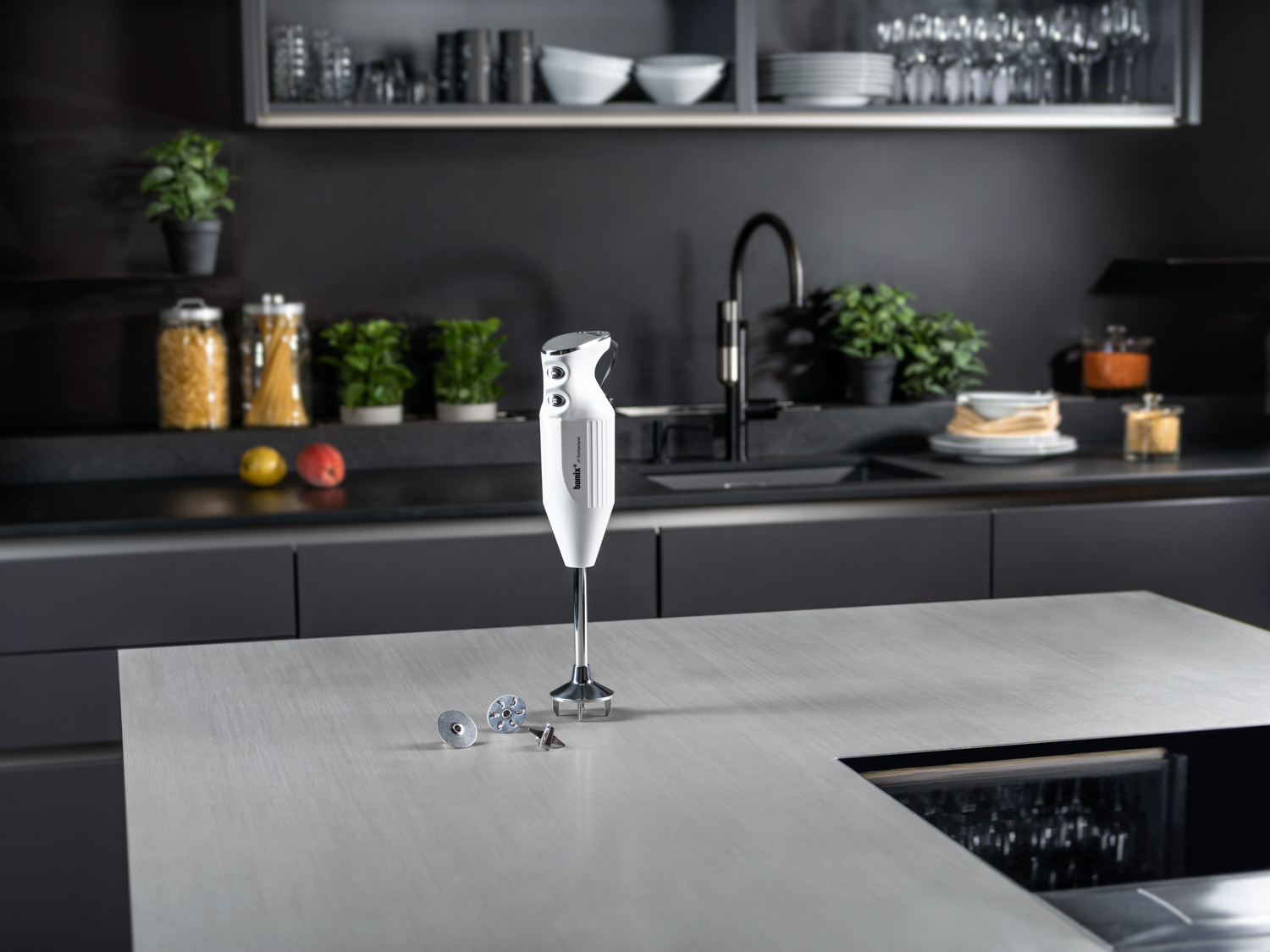 Stabmixer PRIME 250 W, weiß, Bamix