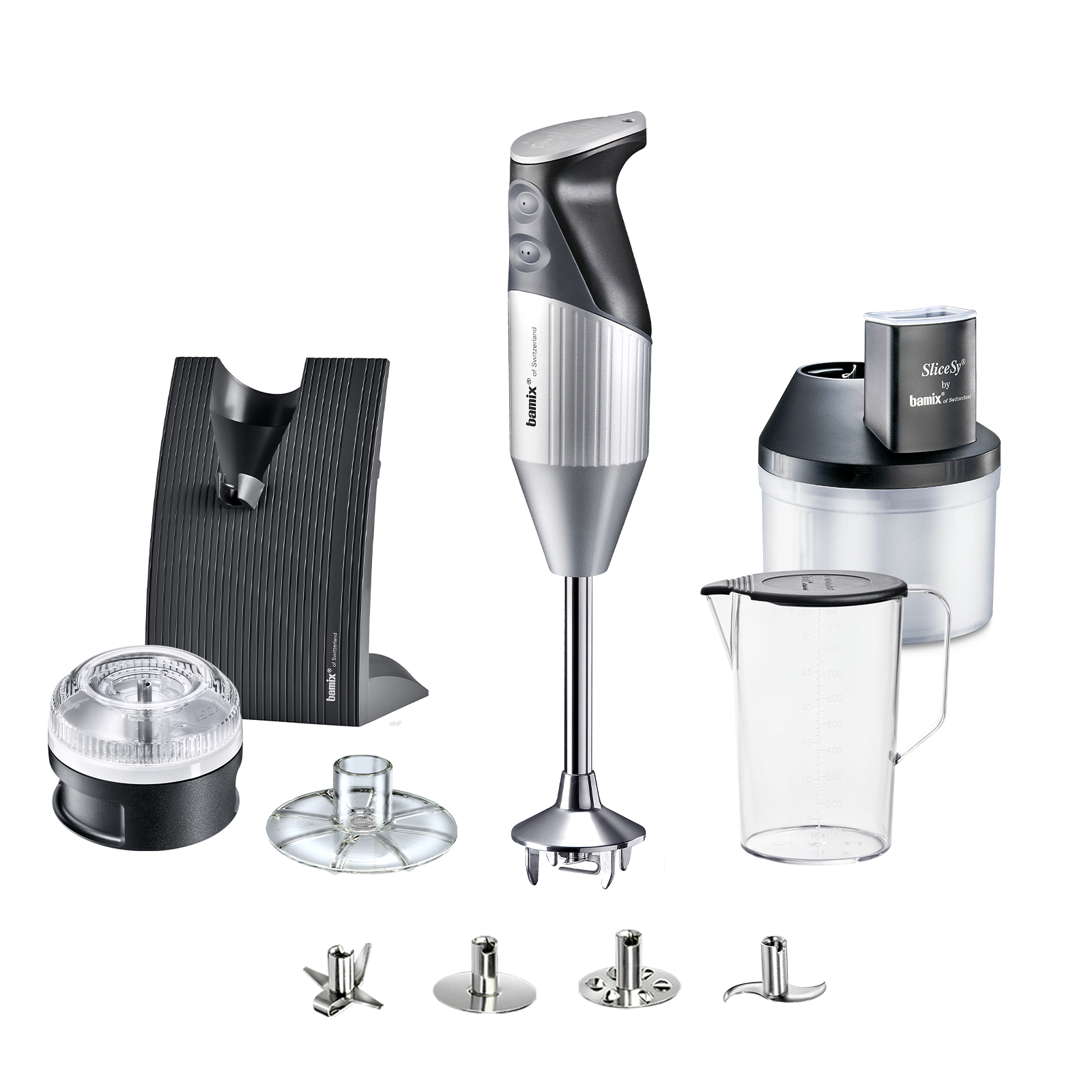 Stabmixer SUPERBOX Typ D, 200 W, Silber, Bamix