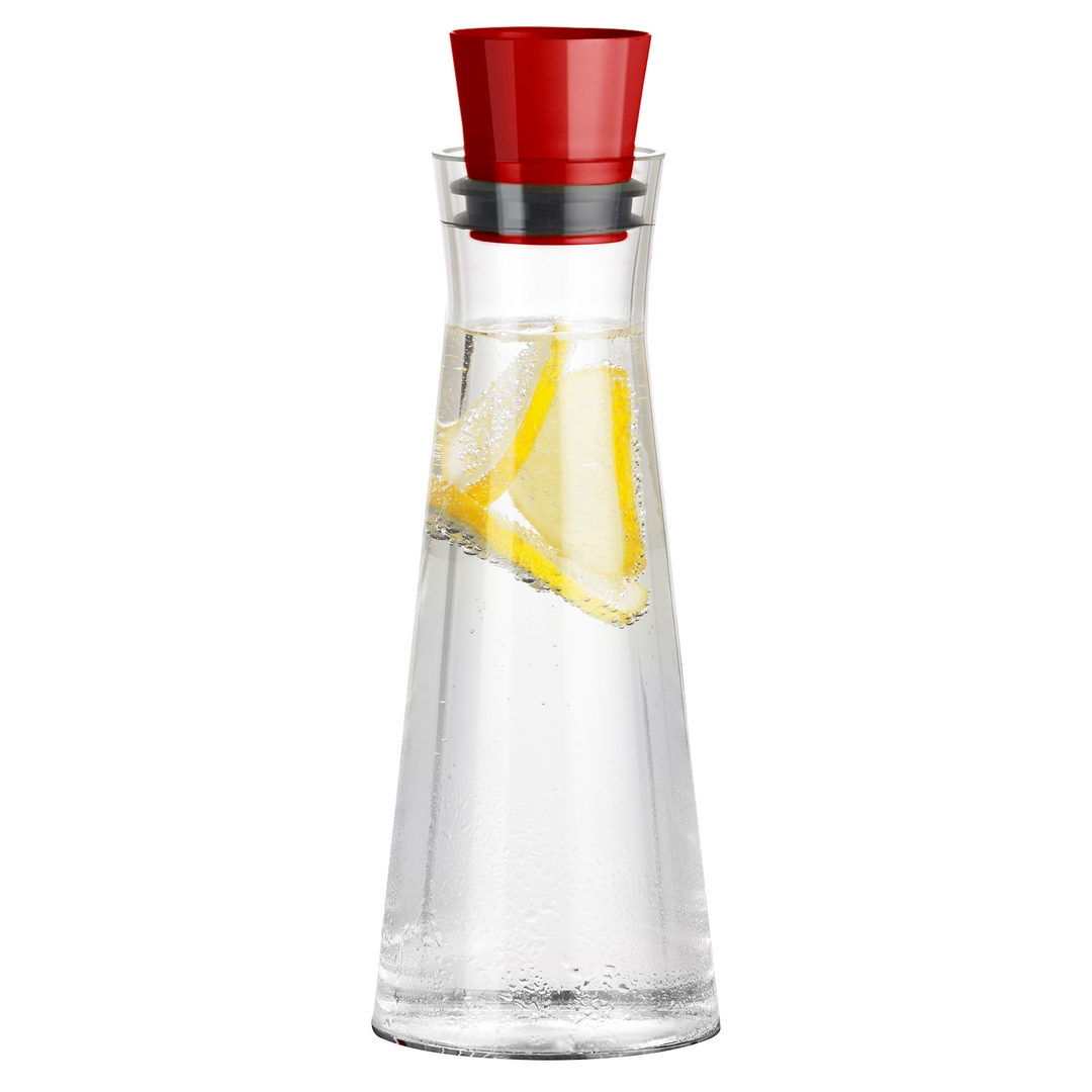 Wasserkaraffe FLOW SLIM FRIENDS 1 l, rot, Tefal