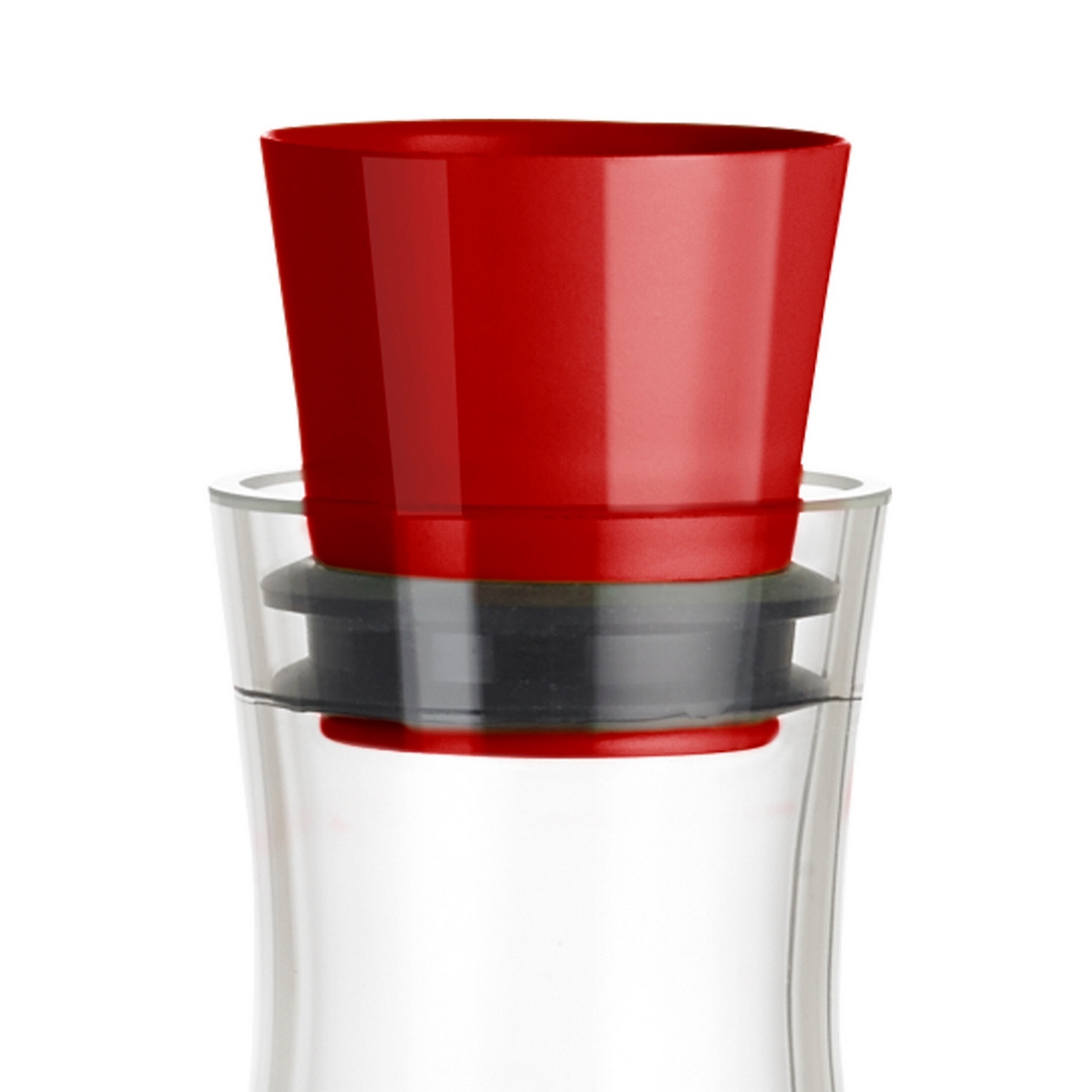 Wasserkaraffe FLOW SLIM FRIENDS 1 l, rot, Tefal