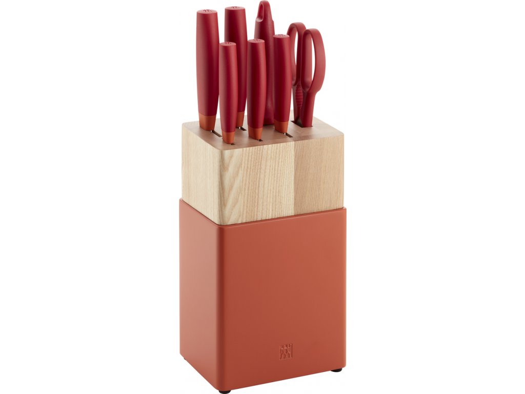 Messerblock Set NOW, 7-teilig, rot, Zwilling
