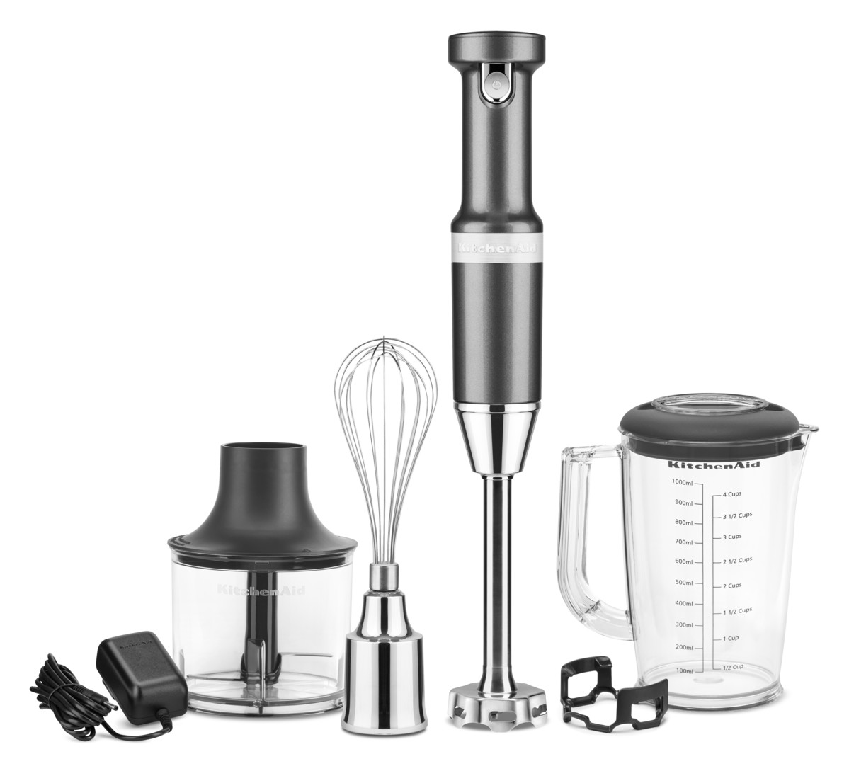 Stabmixer ARTISAN 5KHBBV83EMS , silbergrau, KitchenAid
