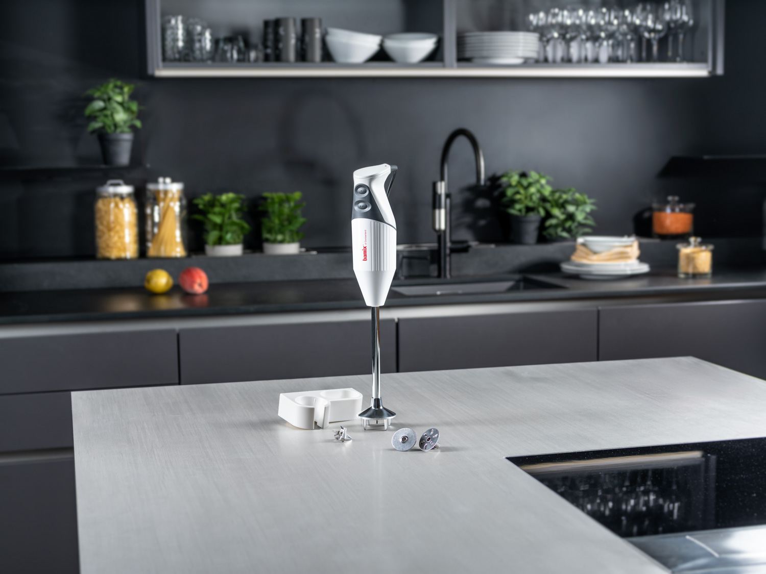 Stabmixer GASTRO PRO 2, 200 W, weiß, Bamix