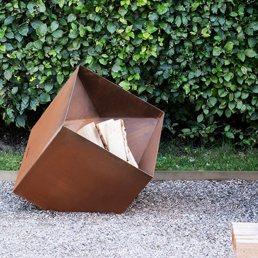 Feuerschale FIRECUBE 45 cm, Stahl, Eva Solo