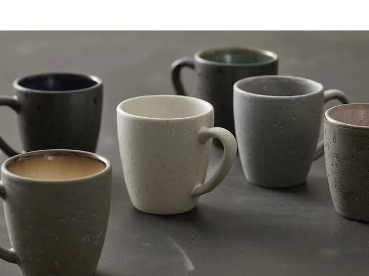 Tasse 190 ml, schwarz/grün, Bitz