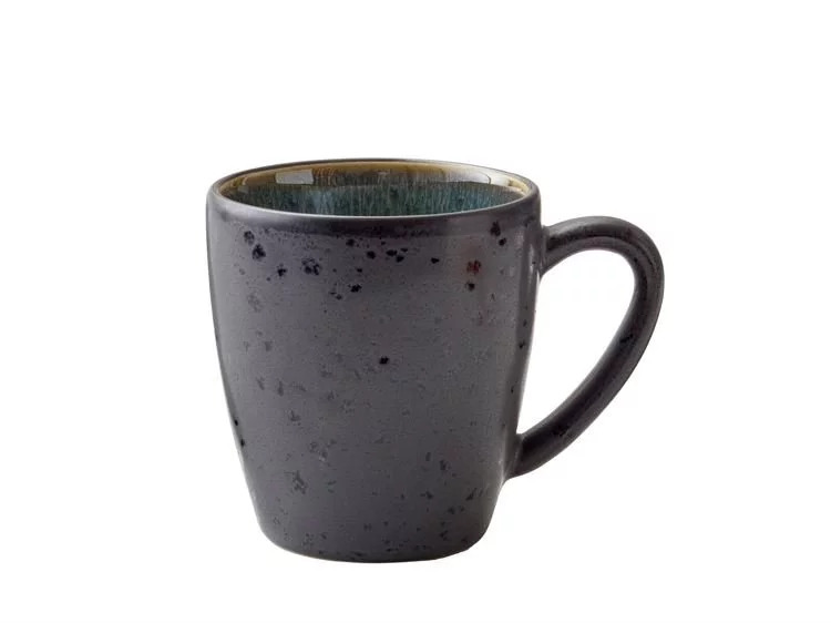 Tasse 190 ml, schwarz/grün, Bitz