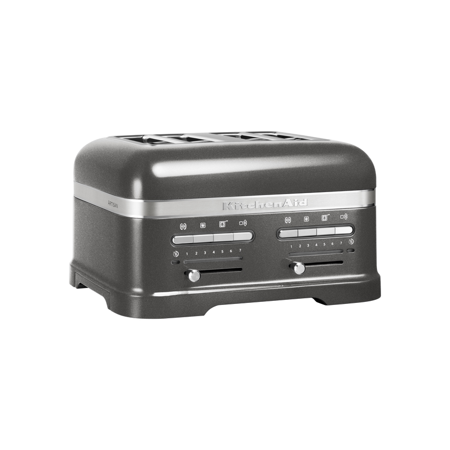 Toaster ARTISAN, 4 Scheiben, silbergrau, KitchenAid