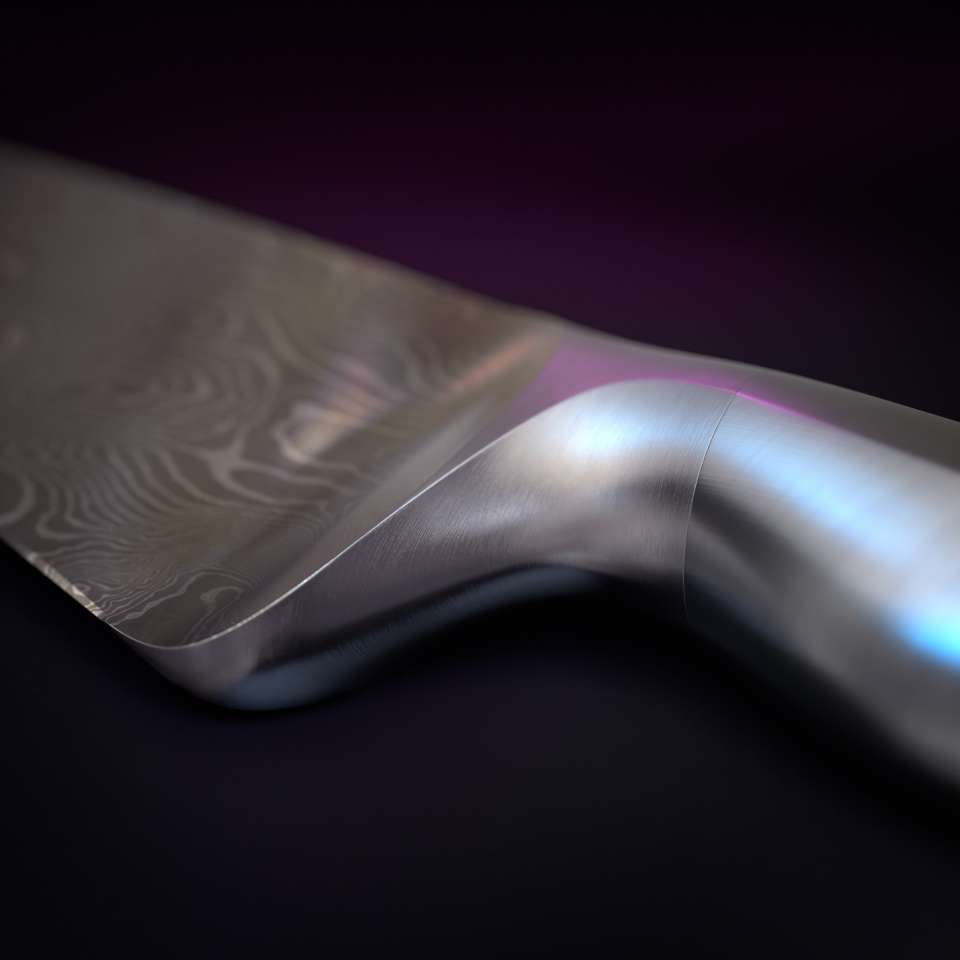 Chefmesser Kochmesser CHEFS EDITION DAMASTEEL 20 cm, WMF