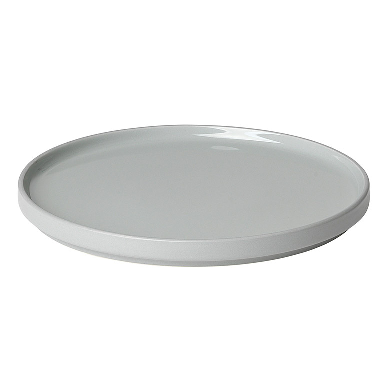 Dessertteller PILAR 20 cm, grau, Blomus