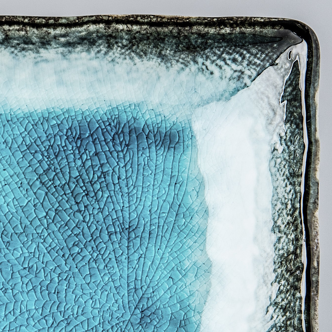 Sahimi Teller SKY BLUE 29 x 12 cm, MIJ