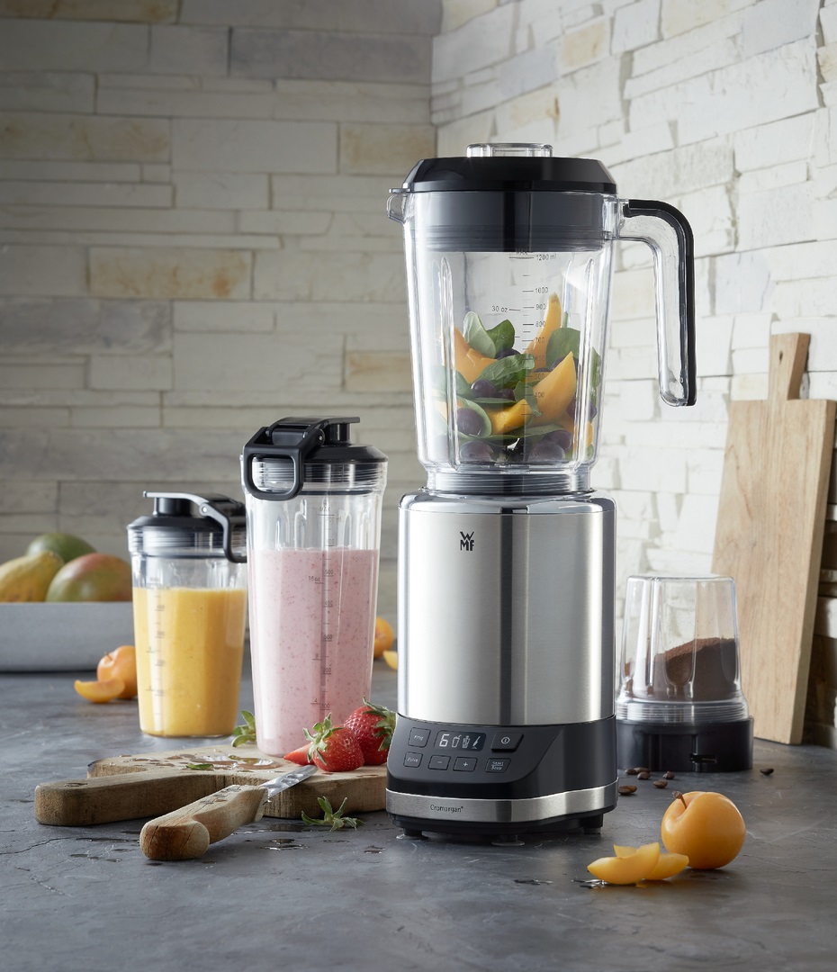 Standmixer KULT PRO 1,2 l, mit 2 To-Go-Bechern, WMF