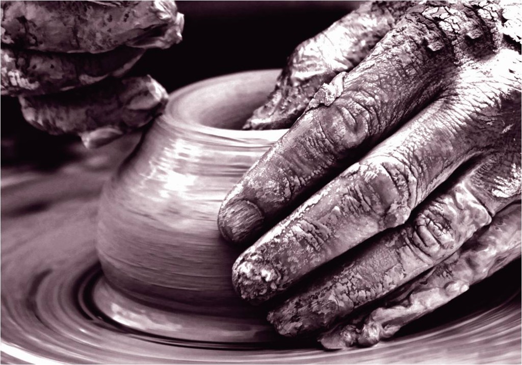Mörser mit Stößel, Burgunderrot, Emile Henry