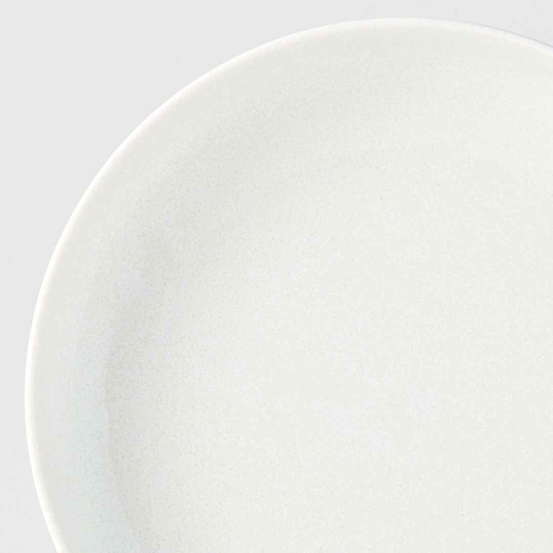 Teller mit hohem Rand Parchment white 20 cm MIJ