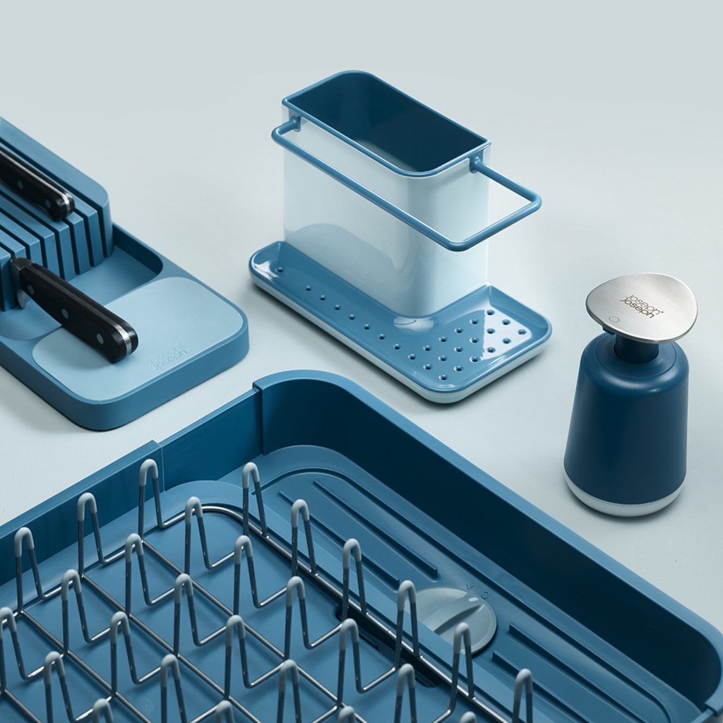 Spül-Organizer CADDY, blau, Joseph Joseph