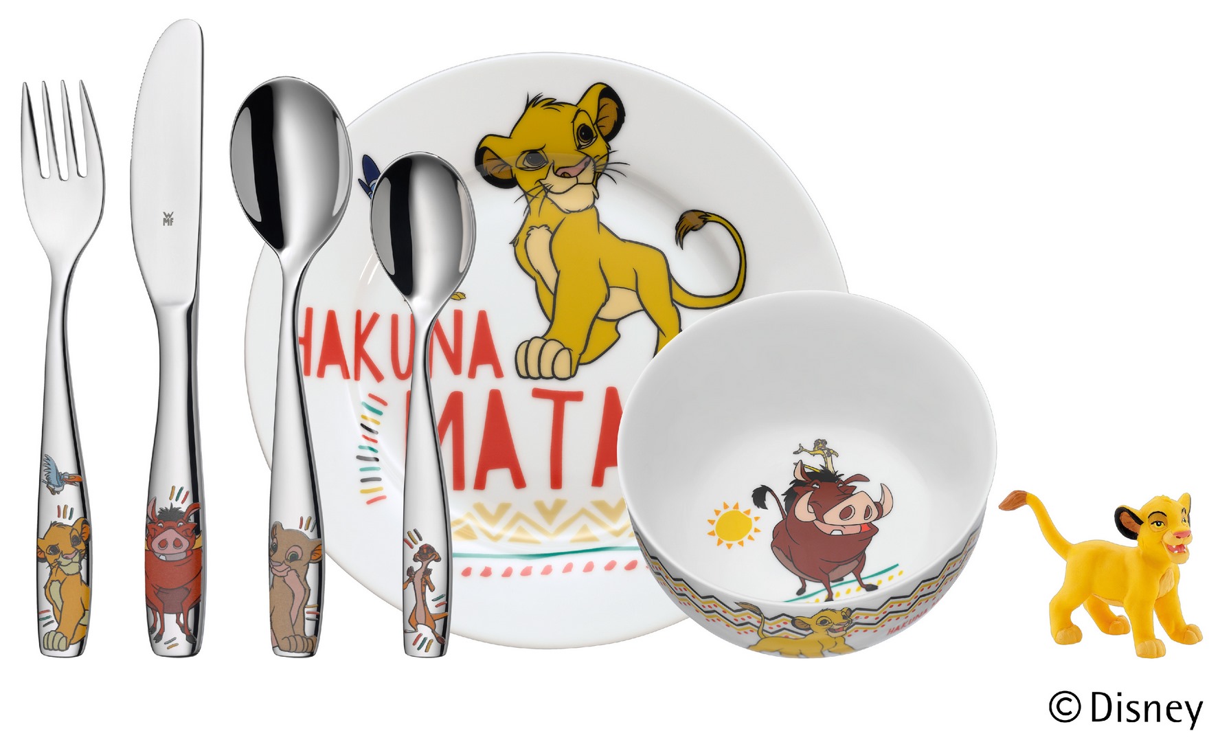 Kindergeschirrset THE LION KING, 6-teilig, WMF