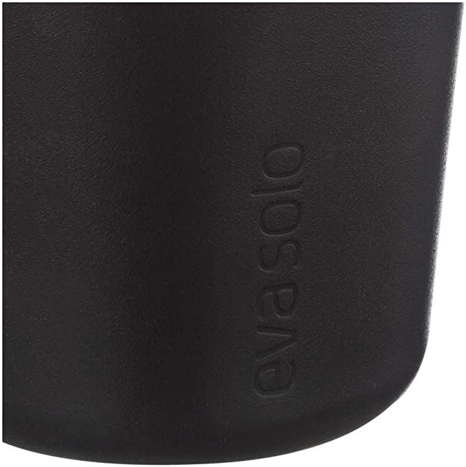 Becher 360 ml, 2er-Set, mit Silikondeckel, kohlschwarz, Eva Solo