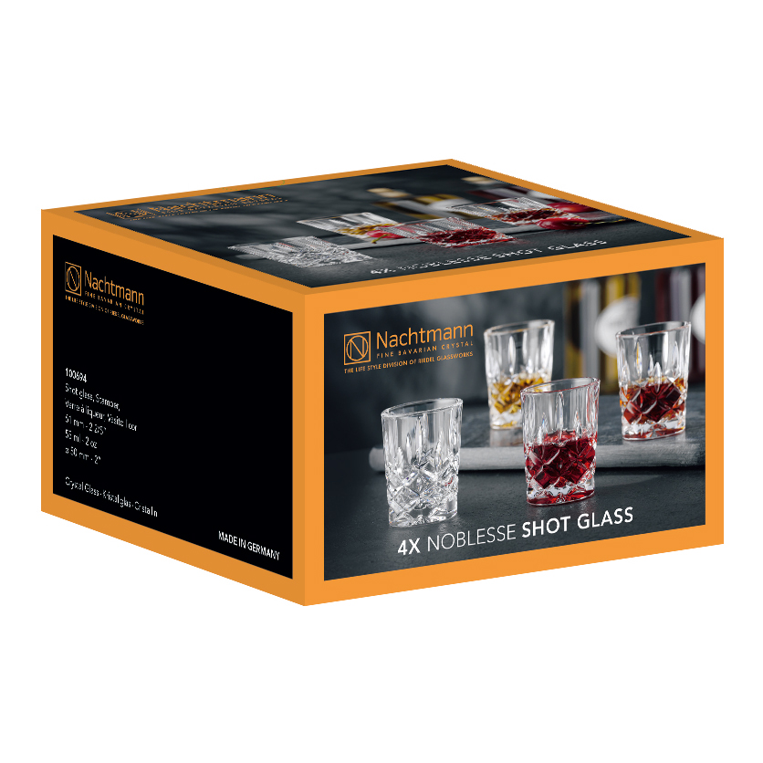 Schnapsglas NOBLESSE 55 ml, 4er-Set, Nachtmann