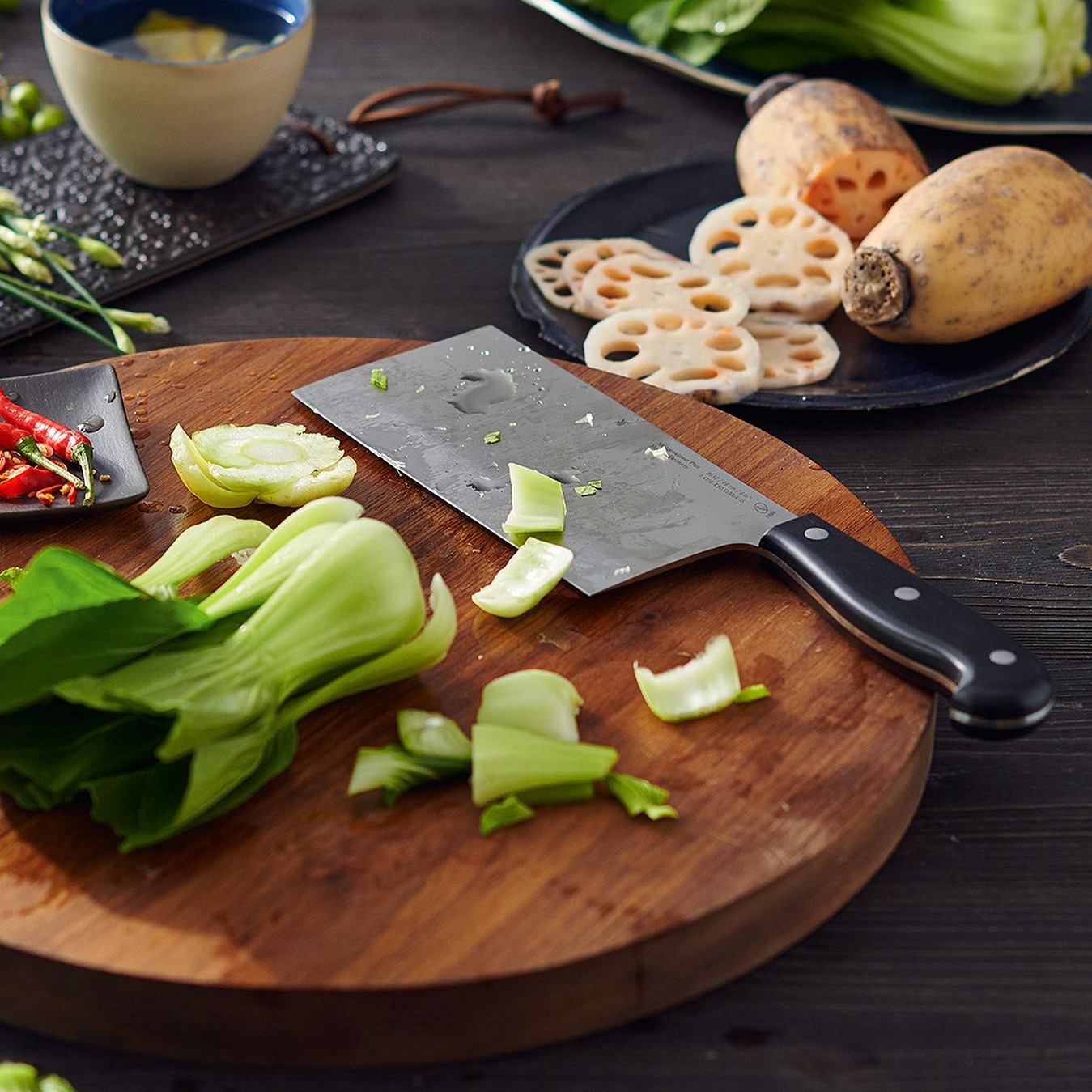 Chinesisches Chefmesser Kochmesser SPITZENKLASSE PLUS 18,5 cm, WMF