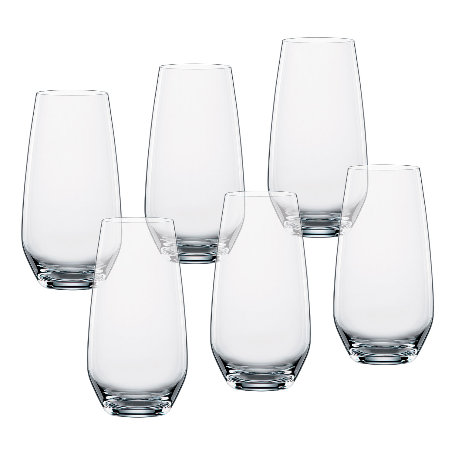 Trinkglas AUTHENTIS CASUAL SUMMER DRINKS, 6er-Set, 550 ml, Spiegelau