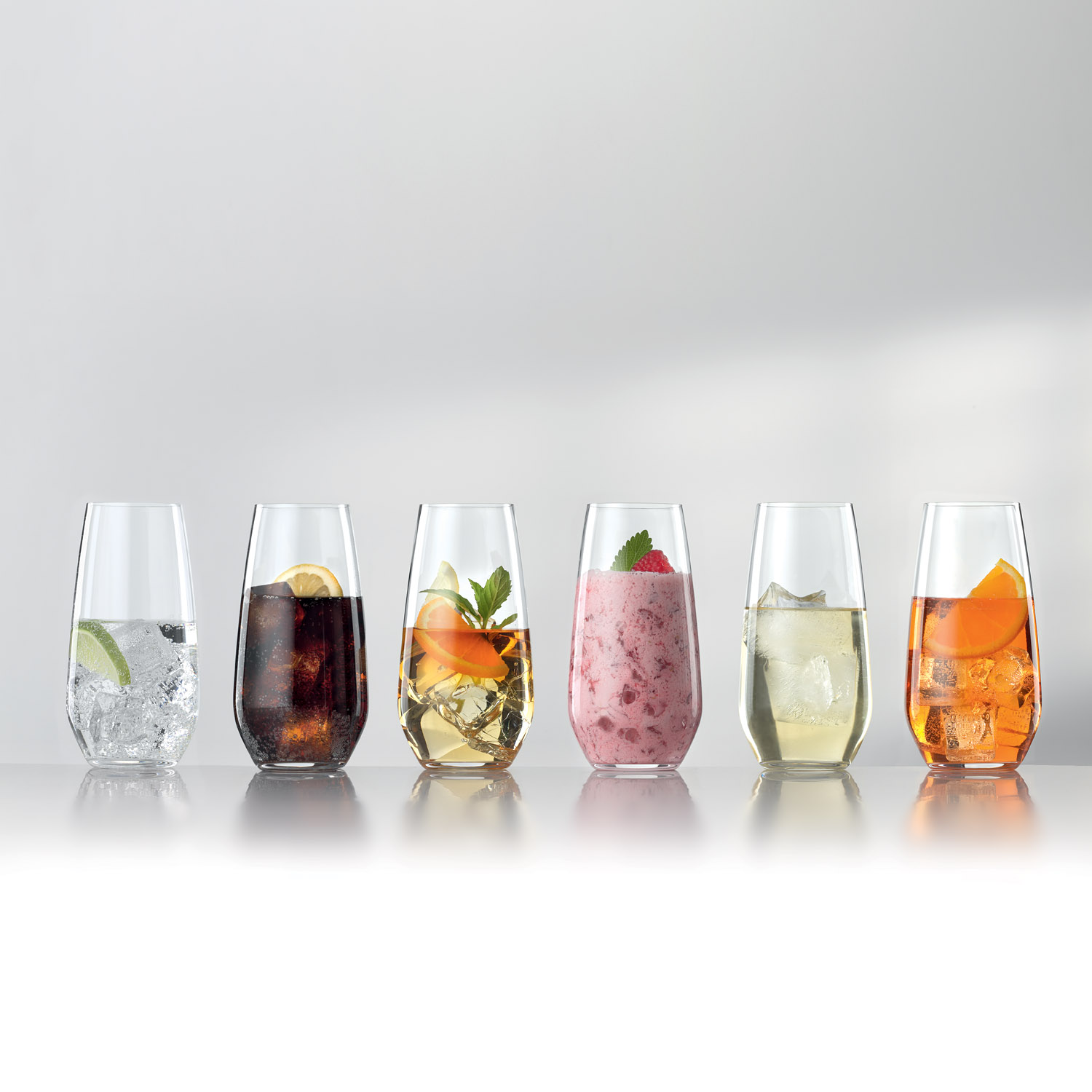 Trinkglas AUTHENTIS CASUAL SUMMER DRINKS, 6er-Set, 550 ml, Spiegelau