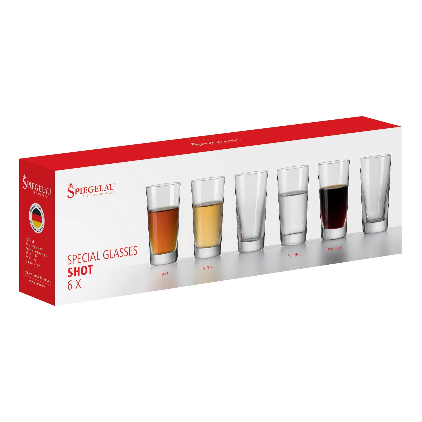 Schnapsglas SPECIAL GLASSES SHOT, 6er-Set, 55 ml, Spiegelau