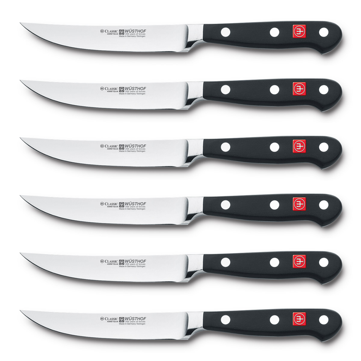 Steakmesser Set CLASSIC, 6-teilig, Wüsthof
