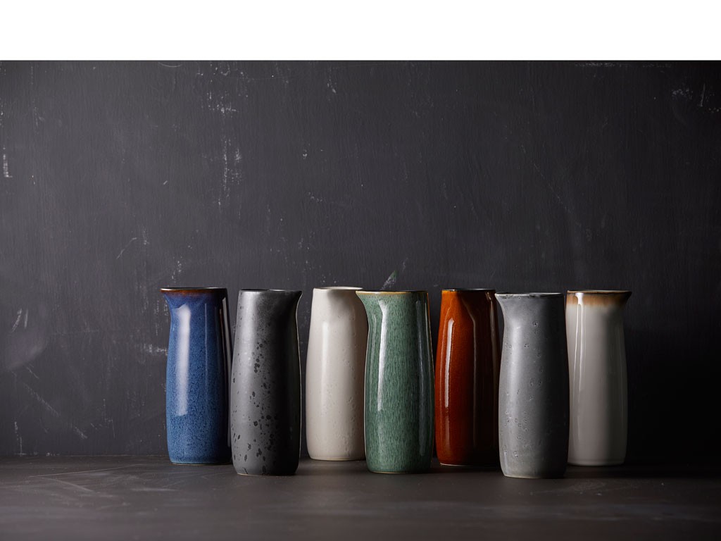 Milchkännchen 500 ml, grün/schwarz, Bitz