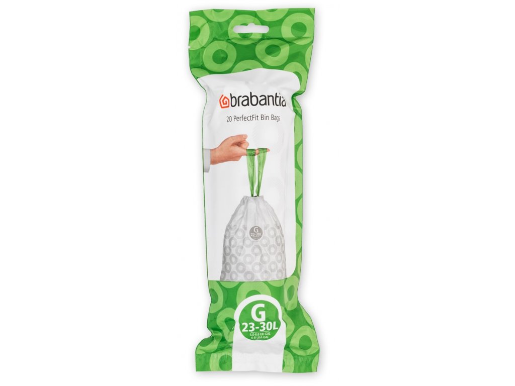 Müllbeutel G PERFECTFIT 23-30 l, 20 Stück, Brabantia