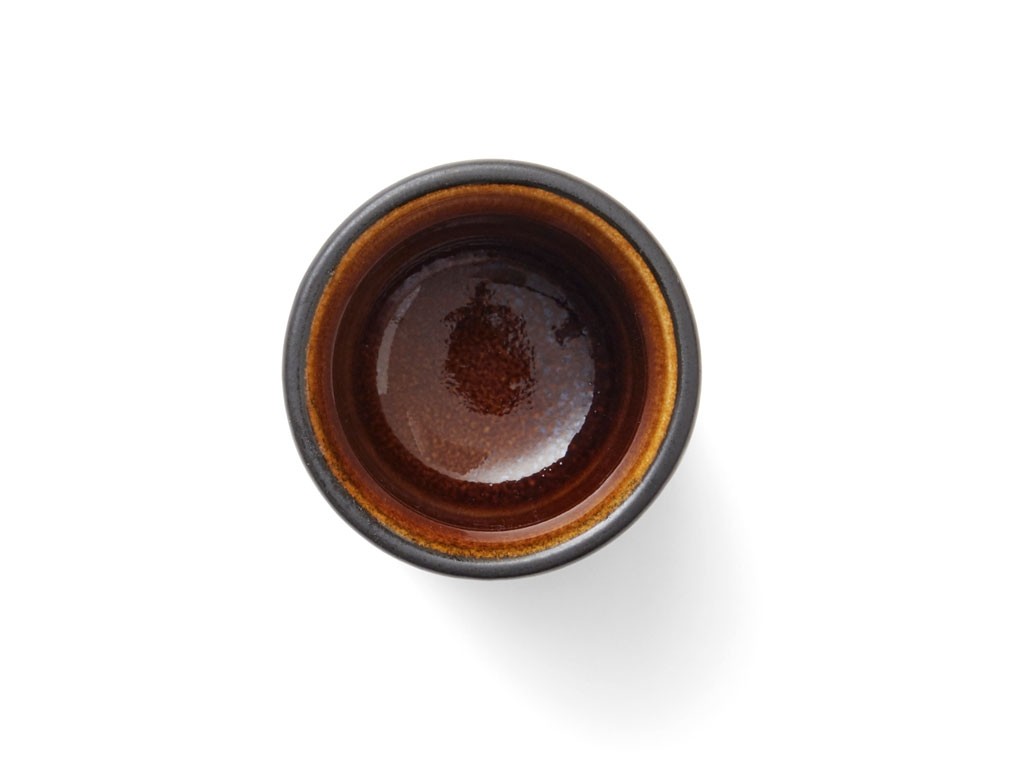 Eierbecher, 4er-Set, schwarz, Bitz