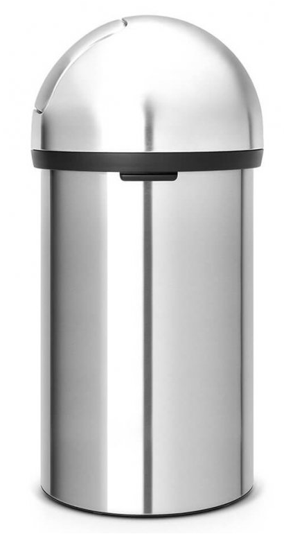 Mülleimer PUSH BIN 60 l, Stahl matt, Brabantia