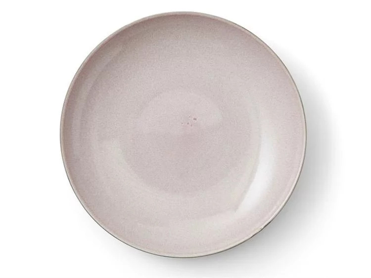 Salatschale 40 cm, grau/rosa, Bitz