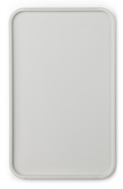 Schneidebrett 27 x 43 cm, weiß, Kunststoff, Brabantia