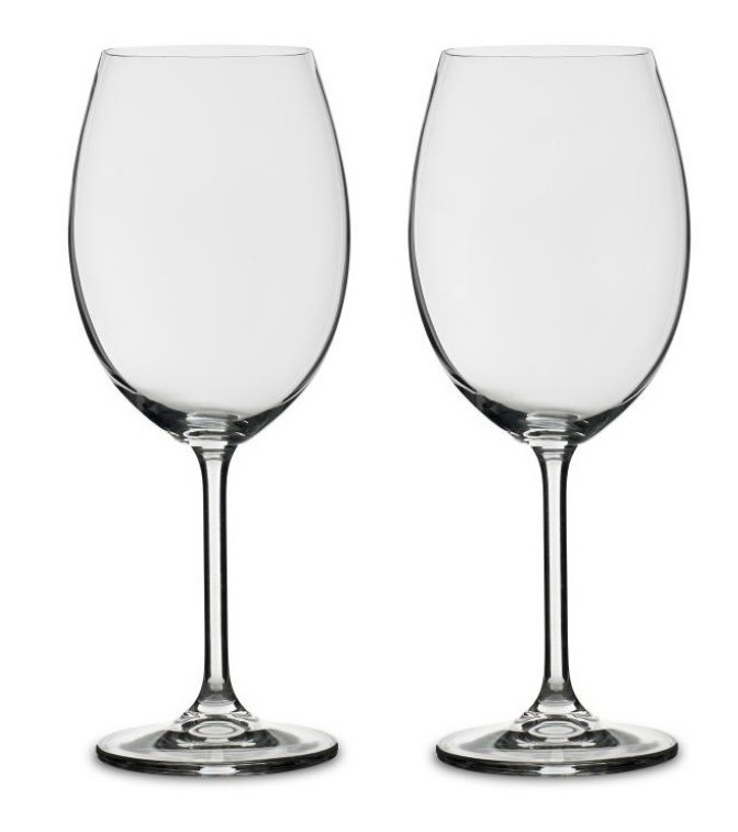 Rotweinglas, 2er-Set, 580 ml, Bitz