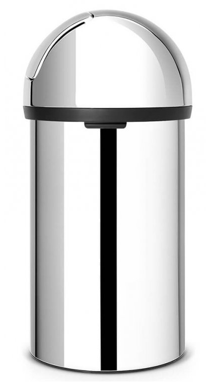 Mülleimer PUSH BIN 60 l, Stahl glänzend, Brabantia