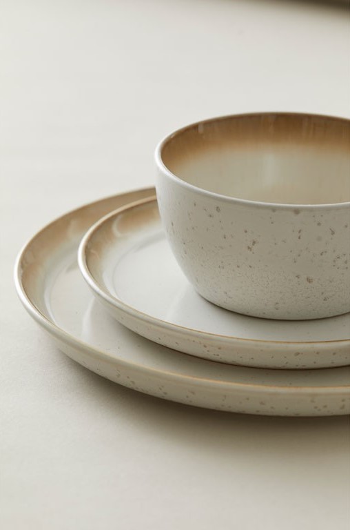 Speiseteller 27 cm, Creme, Bitz