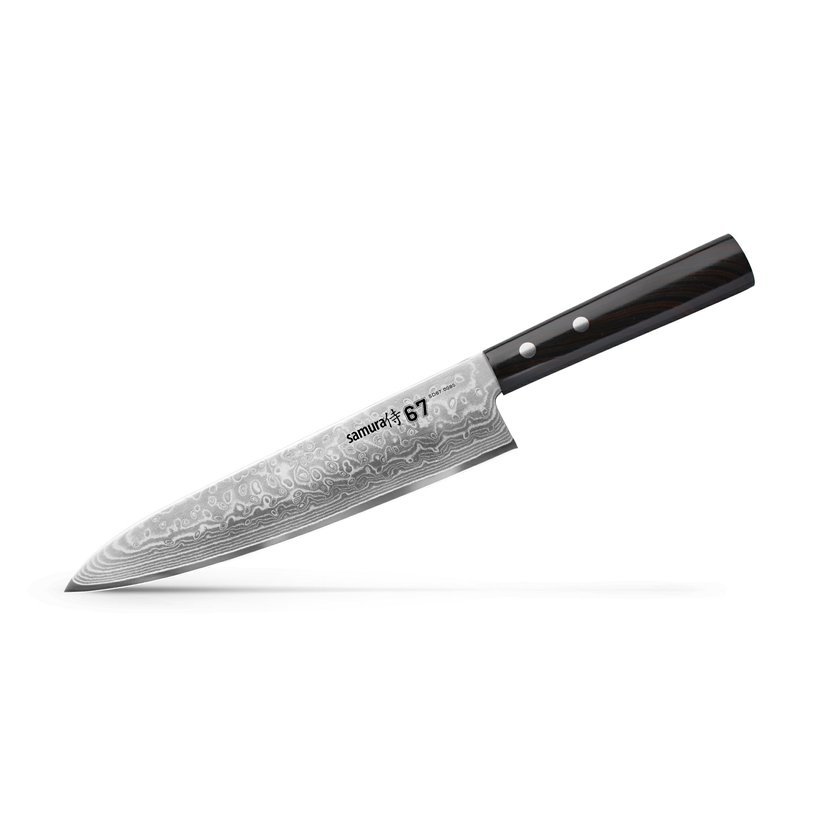 Chefmesser Kochmesser DAMASCUS 67, 3er-Set, Samura