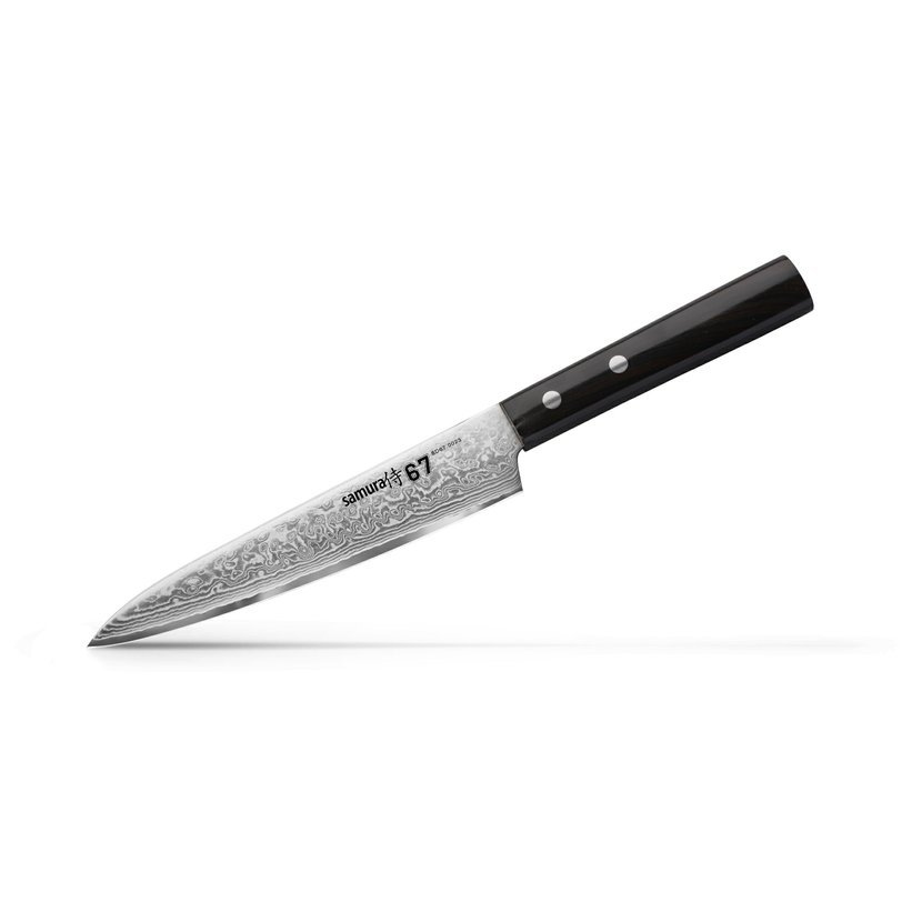 Chefmesser Kochmesser DAMASCUS 67, 3er-Set, Samura