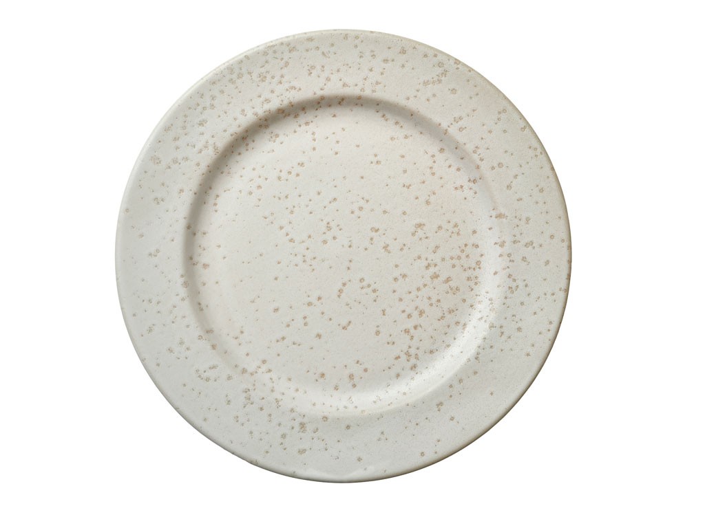 Dessertteller 22 cm, Creme matt, Bitz