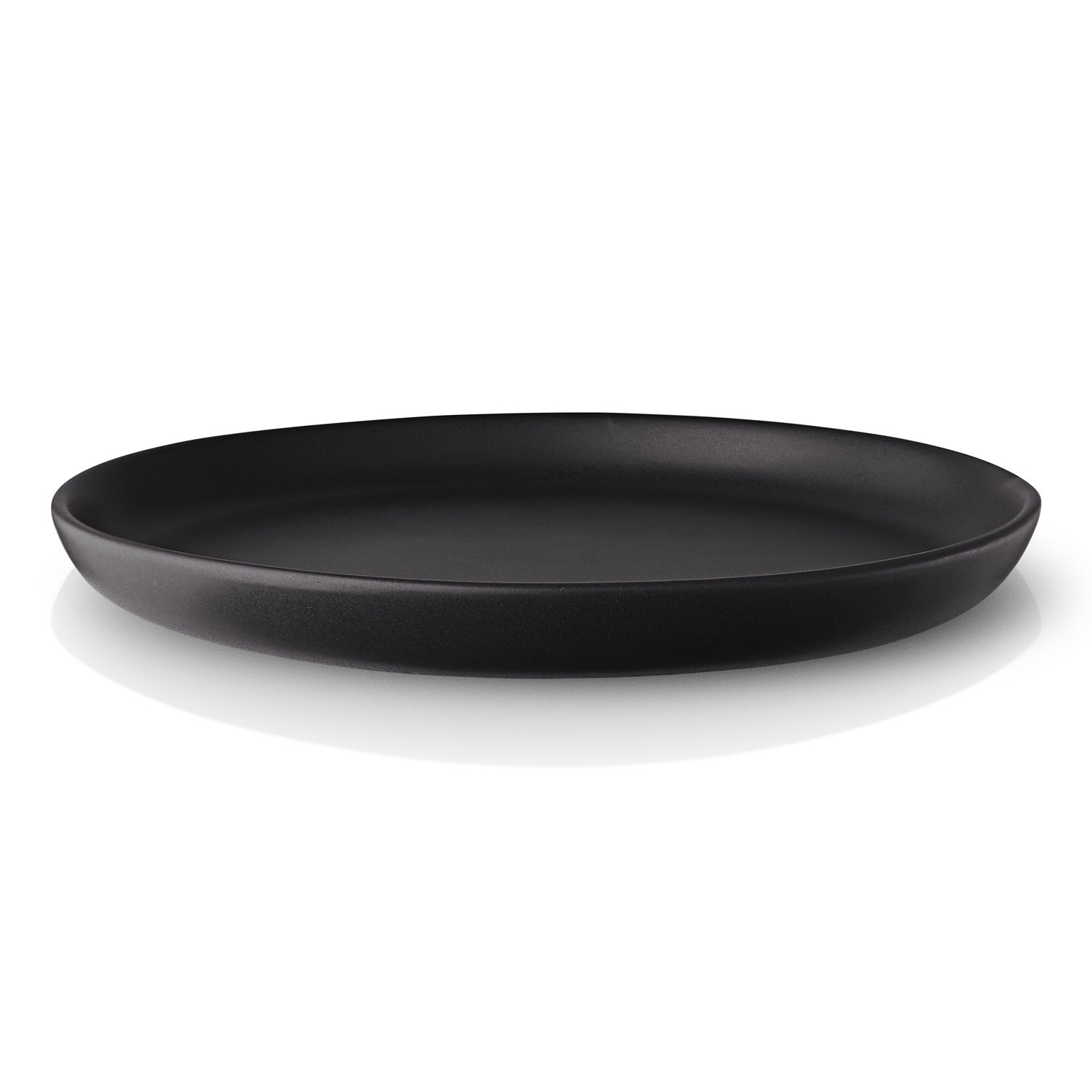 Frühstücksteller NORDIC KITCHEN 21 cm, schwarz, Steinzeug, Eva Solo