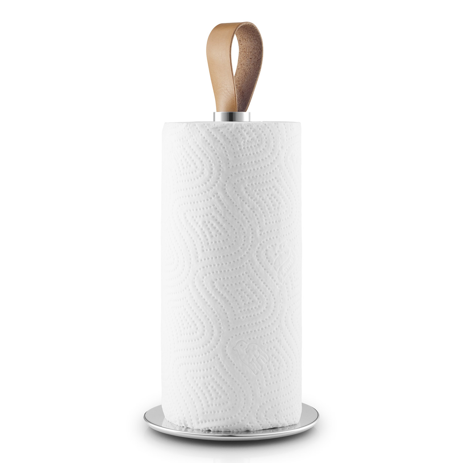 Küchenrollenhalter 23,4 cm, Ledergriff, Edelstahl, Eva Solo