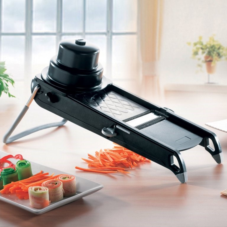 Mandoline SWING PLUS, schwarz, de Buyer