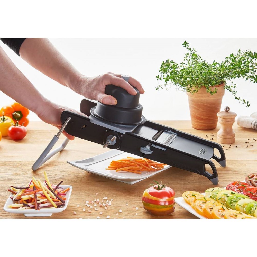 Mandoline SWING PLUS, schwarz, de Buyer