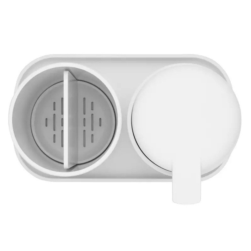 Seifenspender und Zahnputzbecher Set, weiß, Brabantia
