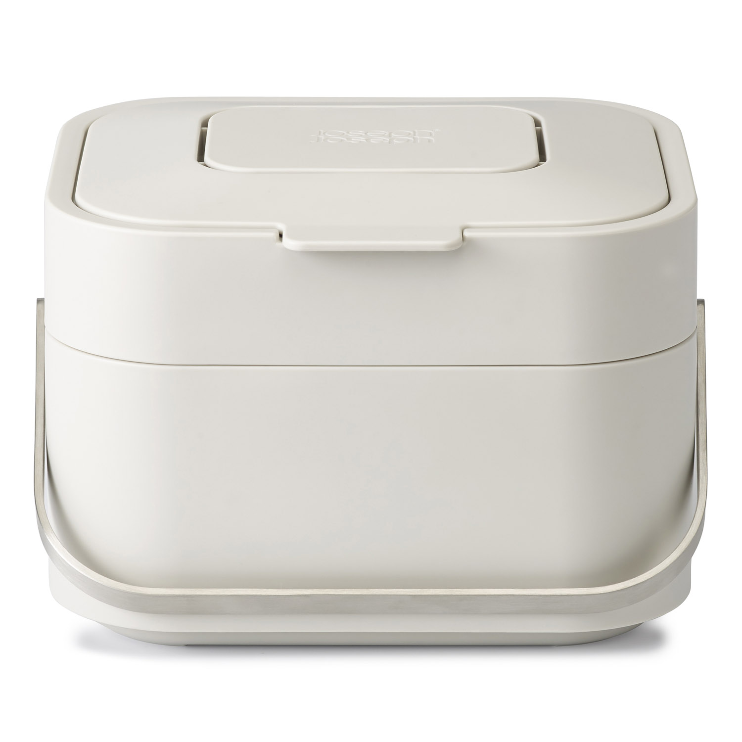 Bio Eimer STACK 4 l, Ivory, Joseph Joseph