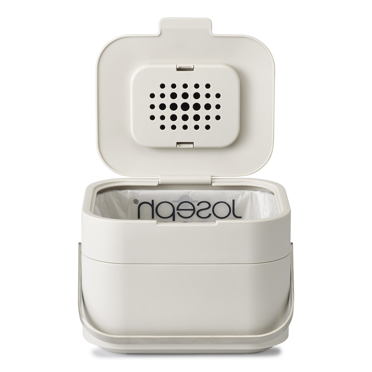 Bio Eimer STACK 4 l, Ivory, Joseph Joseph