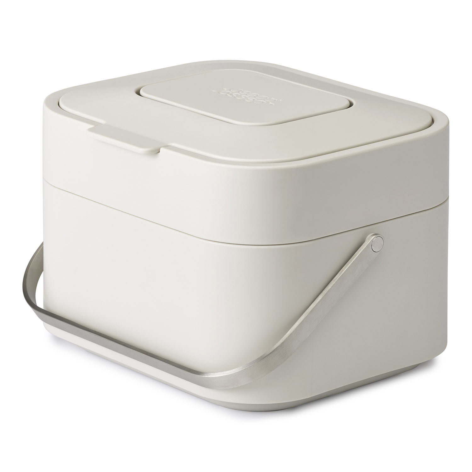 Bio Eimer STACK 4 l, Ivory, Joseph Joseph