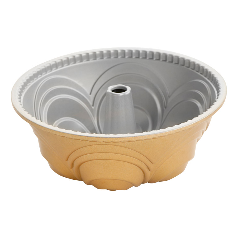 Gugelhupfform CHIFFON BUNDT, Gold, Nordic Ware