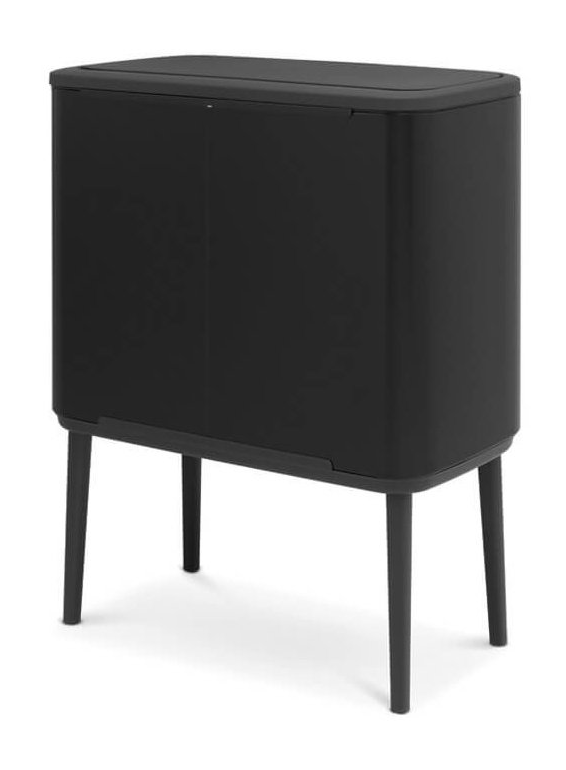 Touch Mülleimer BO 3 x 11 l, mattschwarz, Brabantia