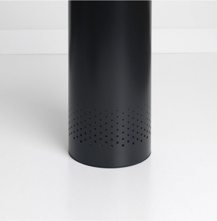 Wäschekorb 35 l, mit Korkdeckel, schwarz, Brabantia
