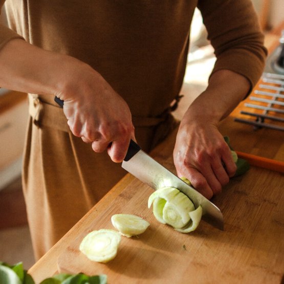 Santoku Messer FUNCTIONAL FORM 17 cm, Fiskars